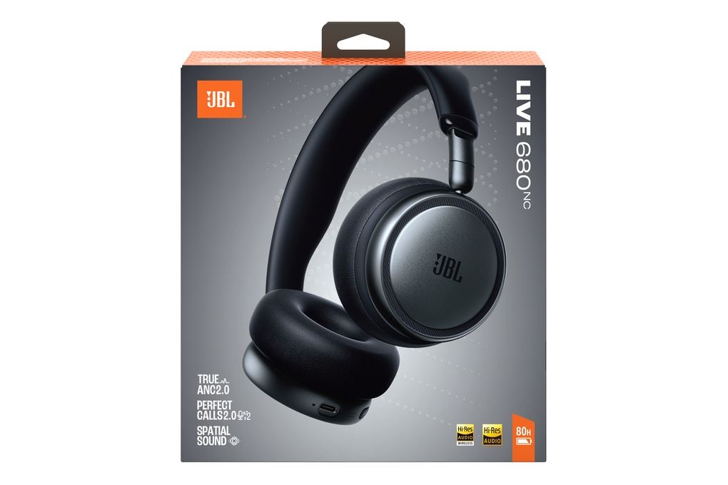 Tai nghe Bluetooth Chụp Tai JBL Live 680NC Màu Đen