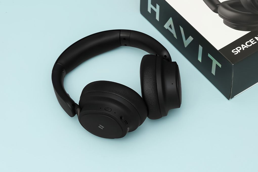 Tai nghe Bluetooth Chụp Tai Havit Space NC01H Màu Đen