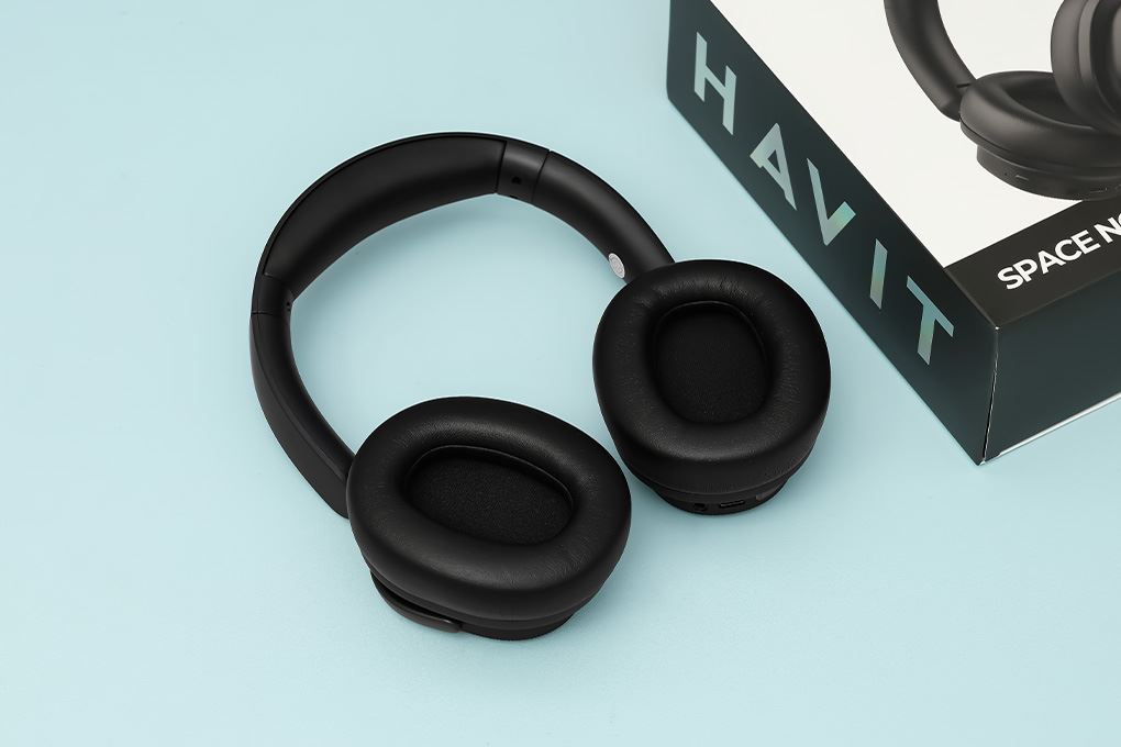 Tai nghe Bluetooth Chụp Tai Havit Space NC01H Màu Đen