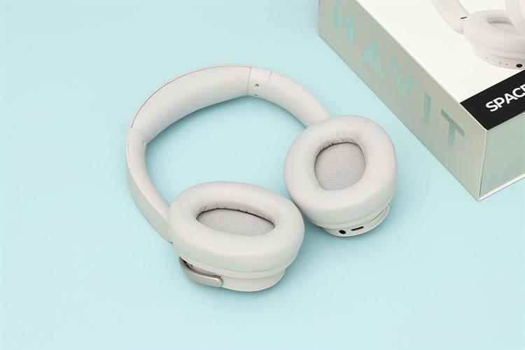 Tai nghe Bluetooth Chụp Tai Havit Space NC01H Màu Xám
