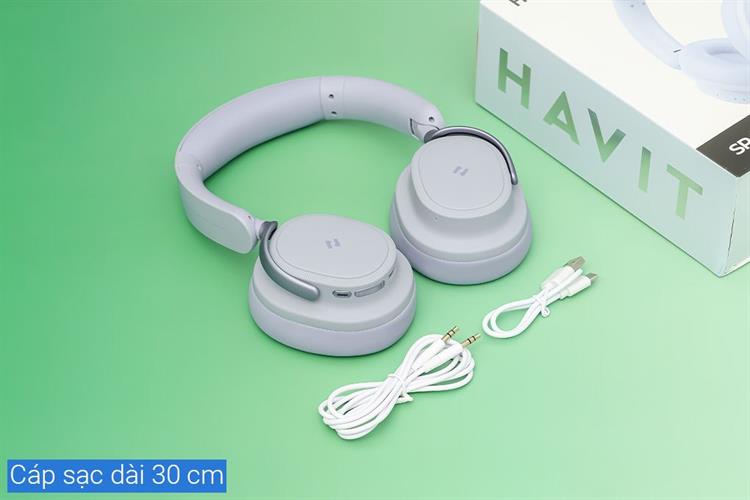 Tai nghe Bluetooth Chụp Tai Havit Space NC01H Màu Xanh Dương
