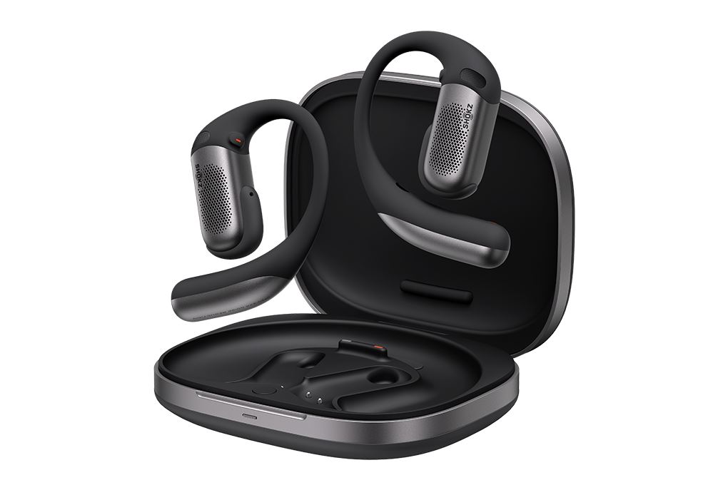 Tai nghe Bluetooth Open-Ear OWS Shokz OpenFit Pro Màu Đen