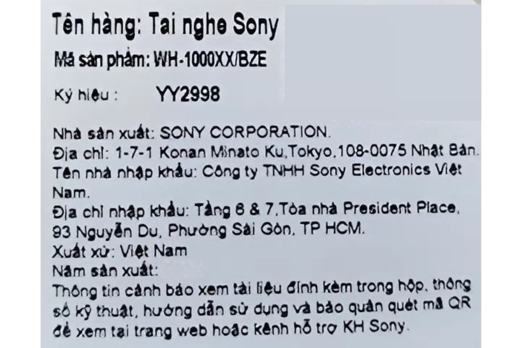 Tai nghe Bluetooth Chụp Tai Sony WH-1000XX Đen - 17