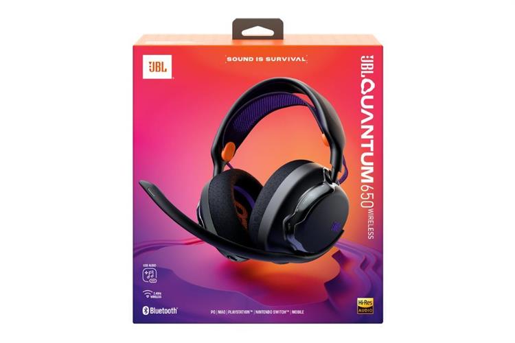 Tai nghe Bluetooth Chụp Tai Gaming JBL Quantum 650 Màu Đen