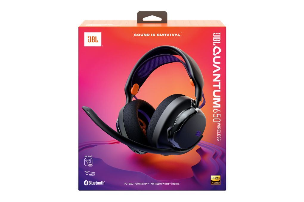 Tai nghe Bluetooth Chụp Tai Gaming JBL Quantum 650 Màu Đen