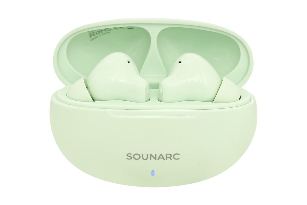 Tai nghe Bluetooth True Wireless Sounarc Q1 Earbuds - Xanh Lá Màu Xanh lá nhạt