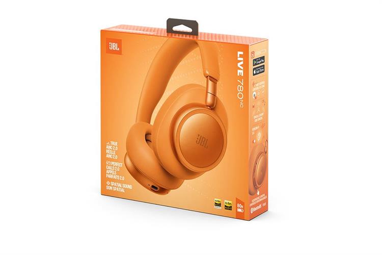 Tai nghe Bluetooth Chụp Tai JBL Live 780NC Màu Cam