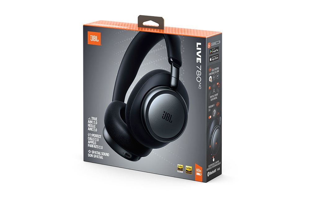 Tai nghe Bluetooth Chụp Tai JBL Live 780NC Màu Đen
