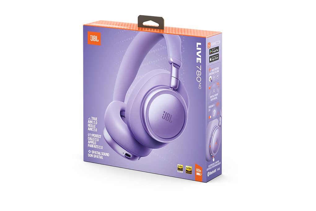 Tai nghe Bluetooth Chụp Tai JBL Live 780NC Màu Tím