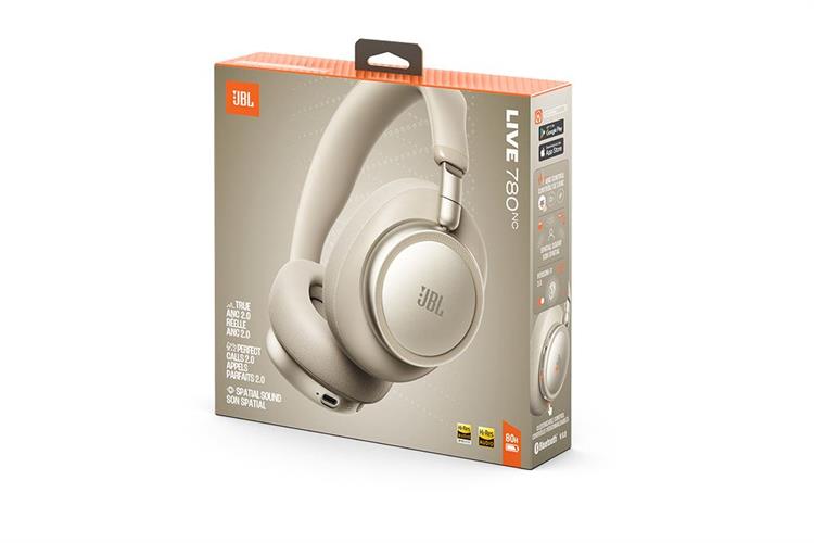 Tai nghe Bluetooth Chụp Tai JBL Live 780NC Màu Vàng