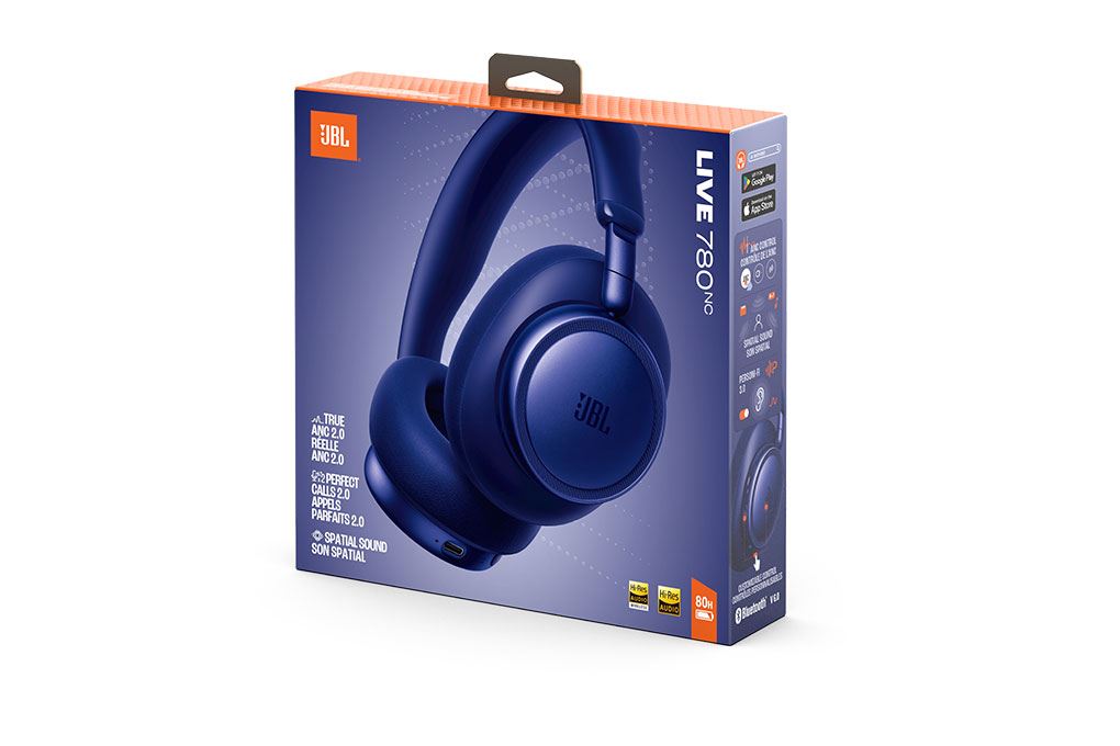 Tai nghe Bluetooth Chụp Tai JBL Live 780NC Màu Xanh Dương
