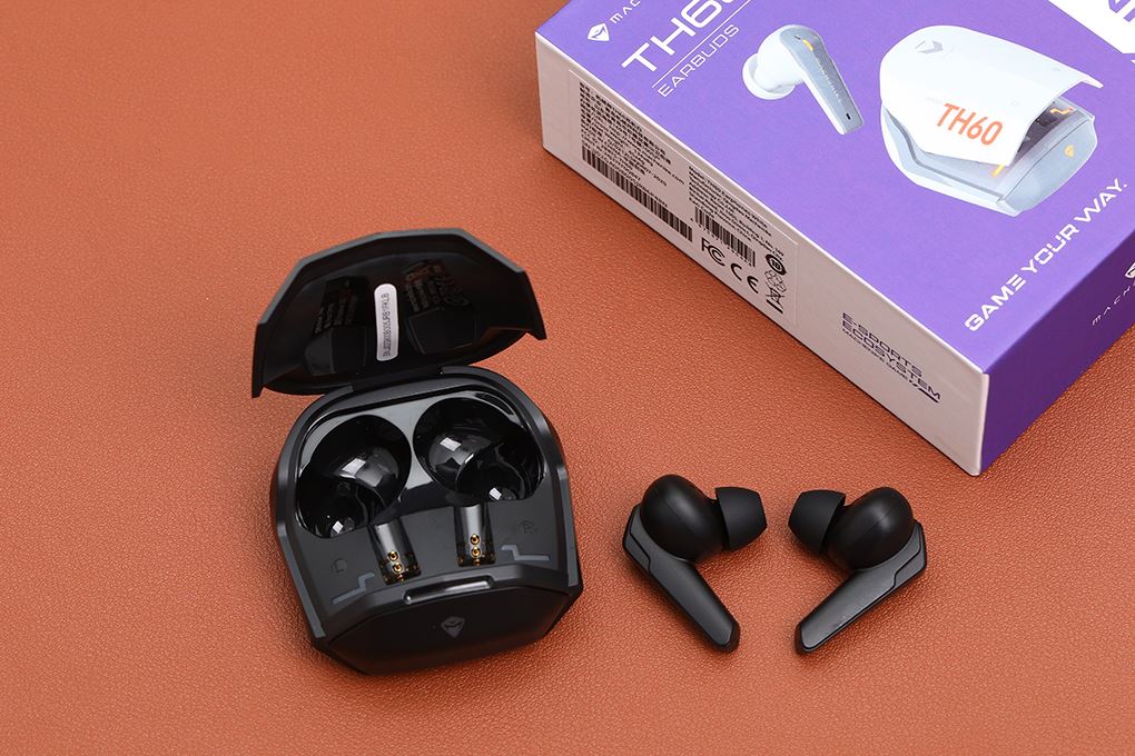 Tai nghe Bluetooth True Wireless Machenike TH60 Màu Đen