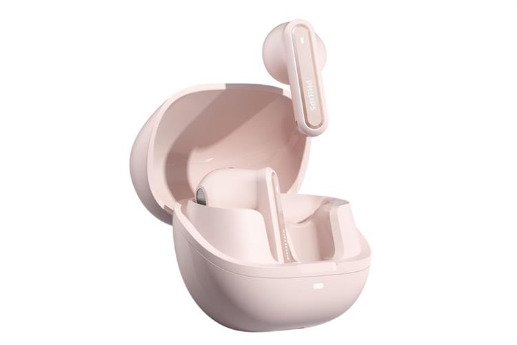 Tai nghe Bluetooth True Wireless Philips Tat2220 Hồng Màu Hồng