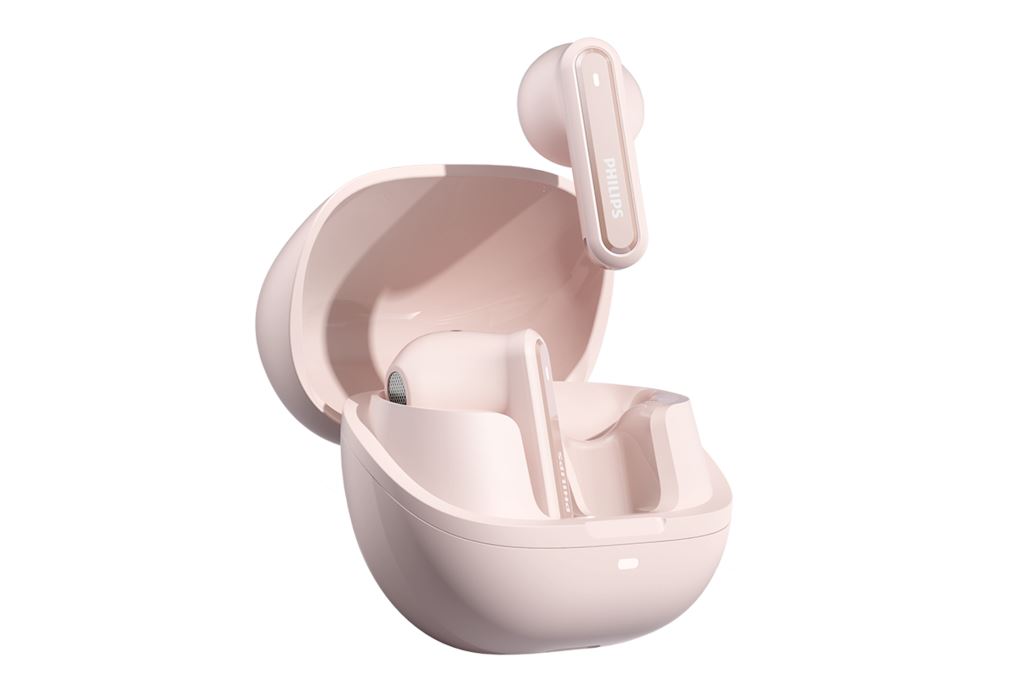 Tai nghe Bluetooth True Wireless Philips Tat2220 Hồng
