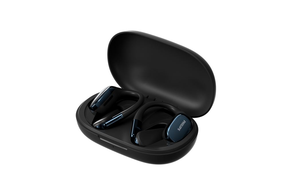 Tai nghe Bluetooth Open-Ear OWS Philips Tat5739 Đen Màu Đen