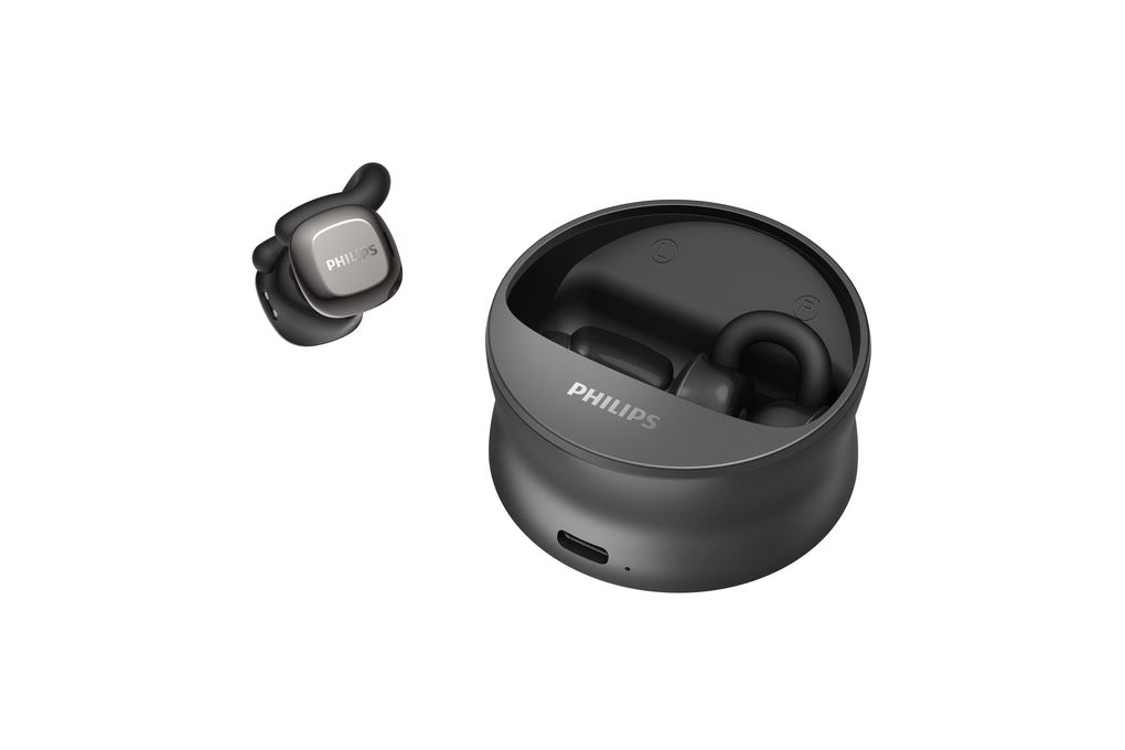 Tai nghe Bluetooth Open-Ear OWS Philips Taq4220 Đen Màu Đen