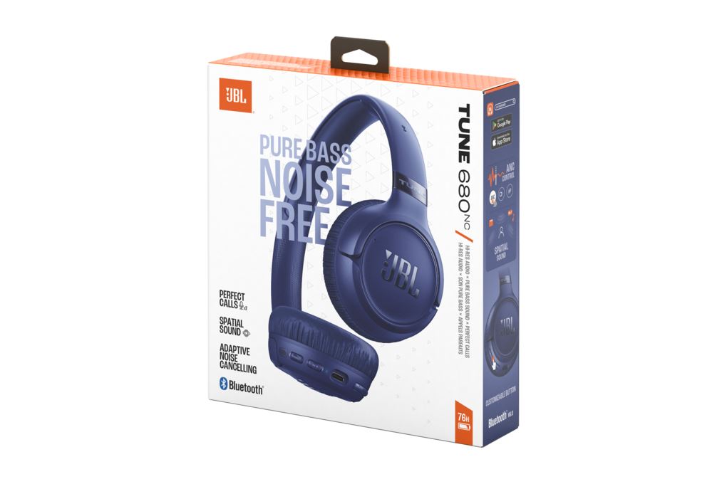 Tai nghe Bluetooth Chụp Tai JBL Tune 680NC Màu Xanh Dương