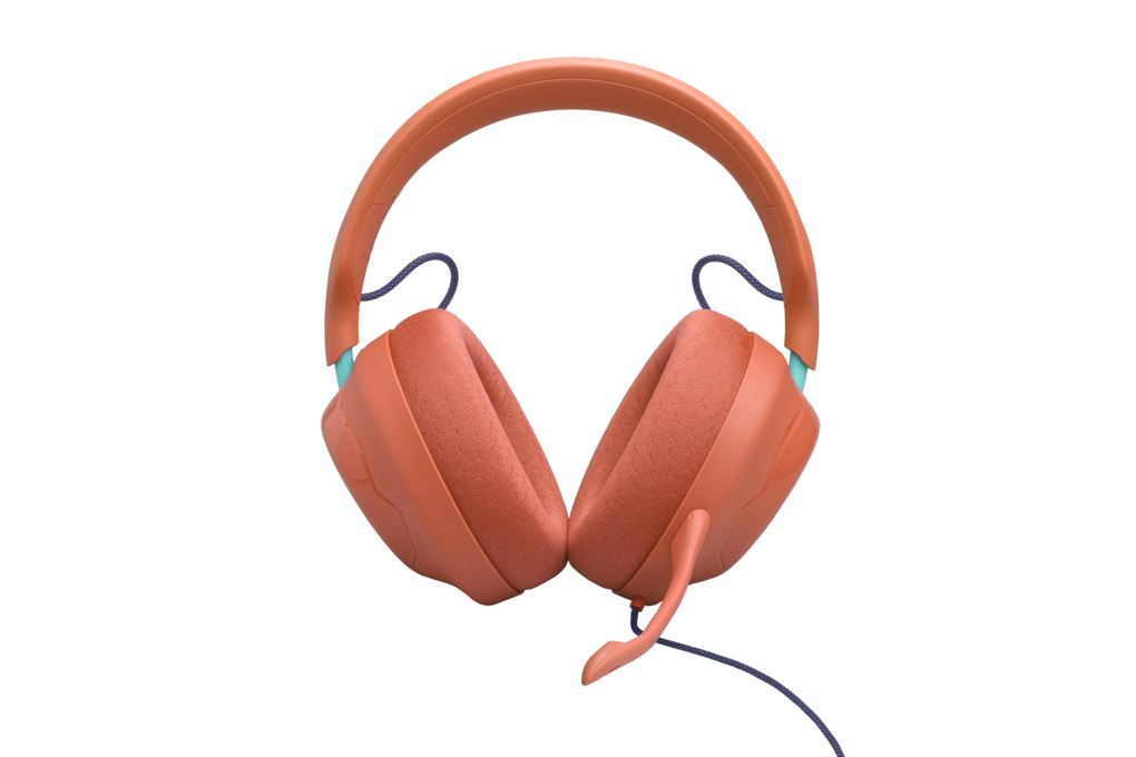 Tai nghe Chụp Tai Gaming JBL Quantum QTUM120 Màu Cam