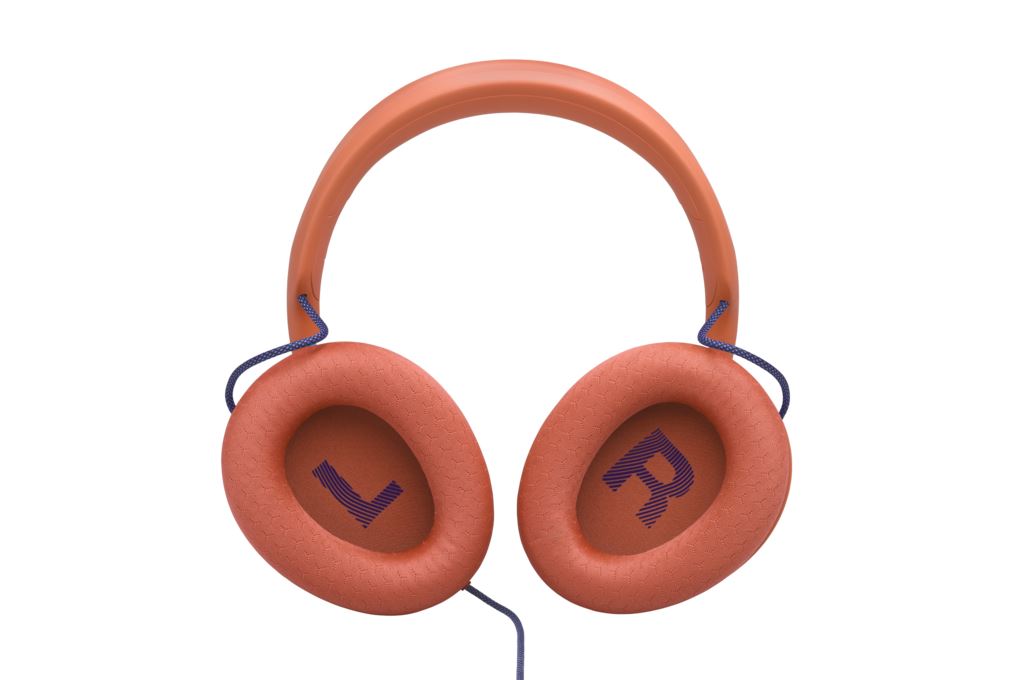 Tai nghe Chụp Tai Gaming JBL Quantum QTUM120 Màu Cam