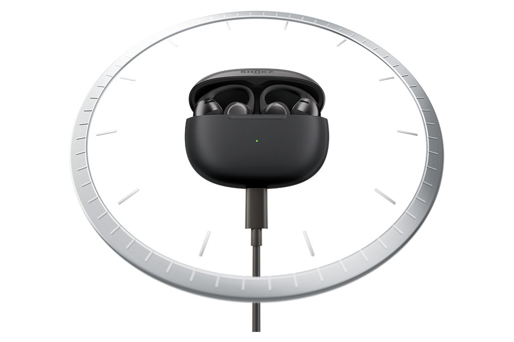 Tai nghe Bluetooth Open-Ear OWS Shokz OPENDOTS 2 E320 Màu Đen