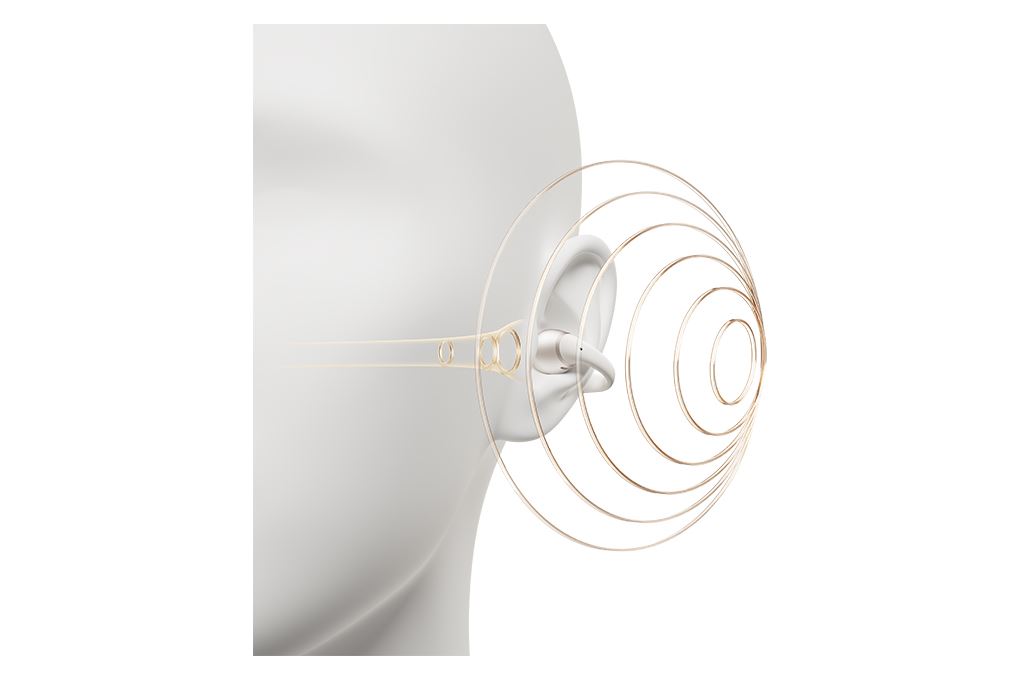 Tai nghe Bluetooth OWS Shokz OPENDOTS 2 E320 Trắng - 15