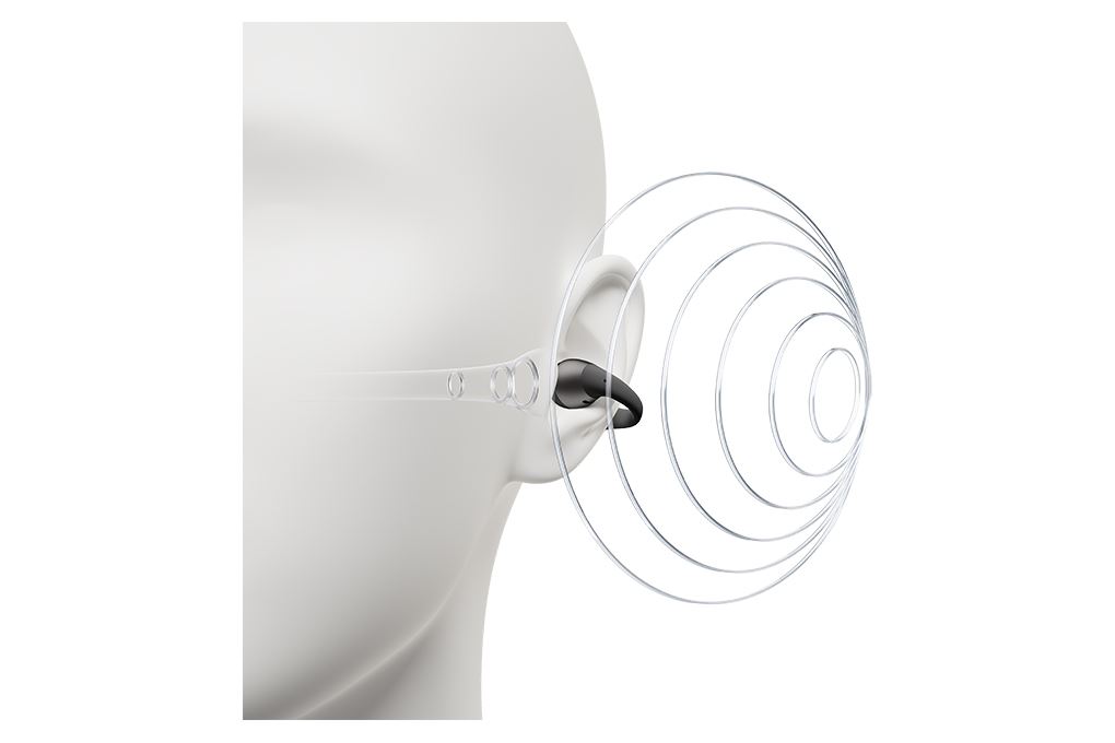 Tai nghe Bluetooth Open-Ear OWS Shokz OPENDOTS 2 E320 Màu Đen