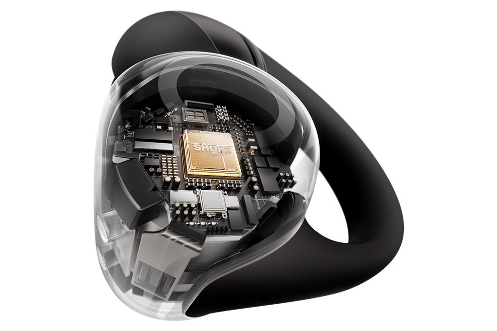 Tai nghe Bluetooth Open-Ear OWS Shokz OPENDOTS 2 E320 Màu Đen