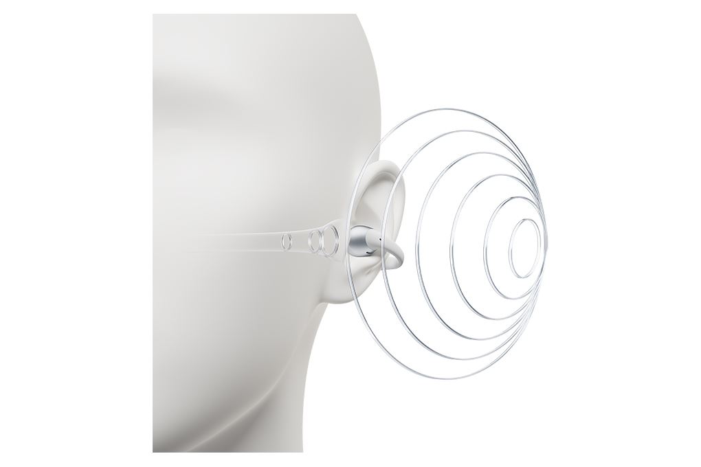 Tai nghe Bluetooth Open-Ear OWS Shokz OPENDOTS 2 E320 Màu Xám