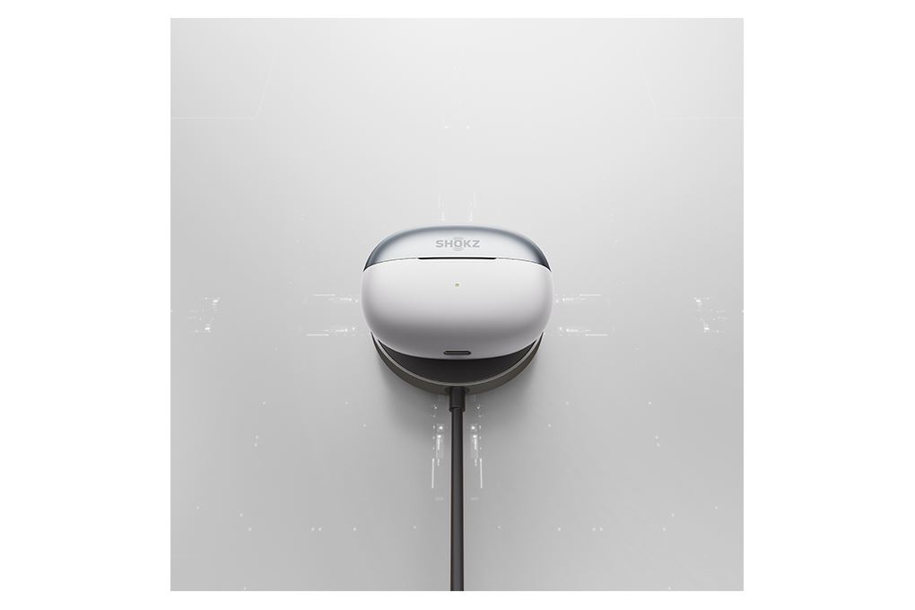 Tai nghe Bluetooth Open-Ear OWS Shokz OPENDOTS 2 E320 Màu Xám