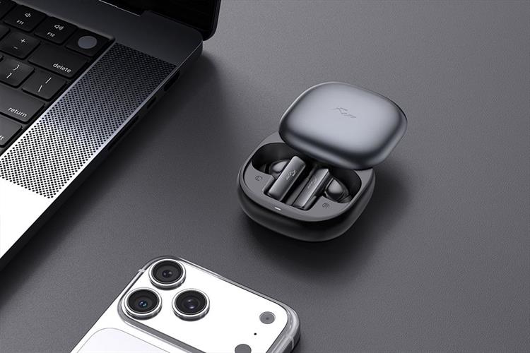 Tai nghe Bluetooth True Wireless Rezo Glide Buds Màu Đen