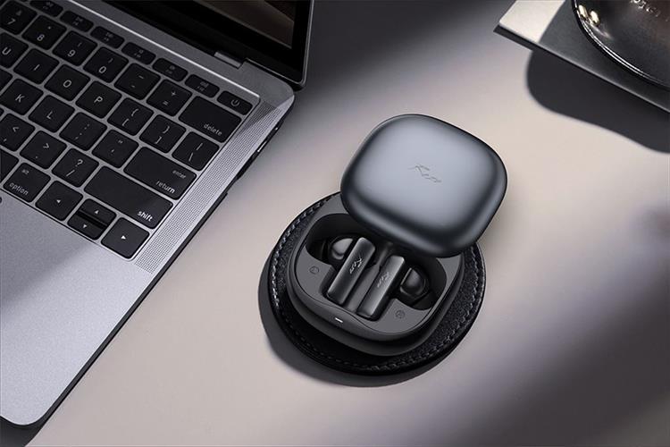 Tai nghe Bluetooth True Wireless Rezo Glide Buds Màu Đen