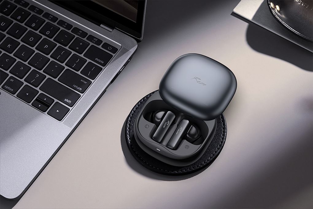 Tai nghe Bluetooth True Wireless Rezo Glide Buds Màu Đen