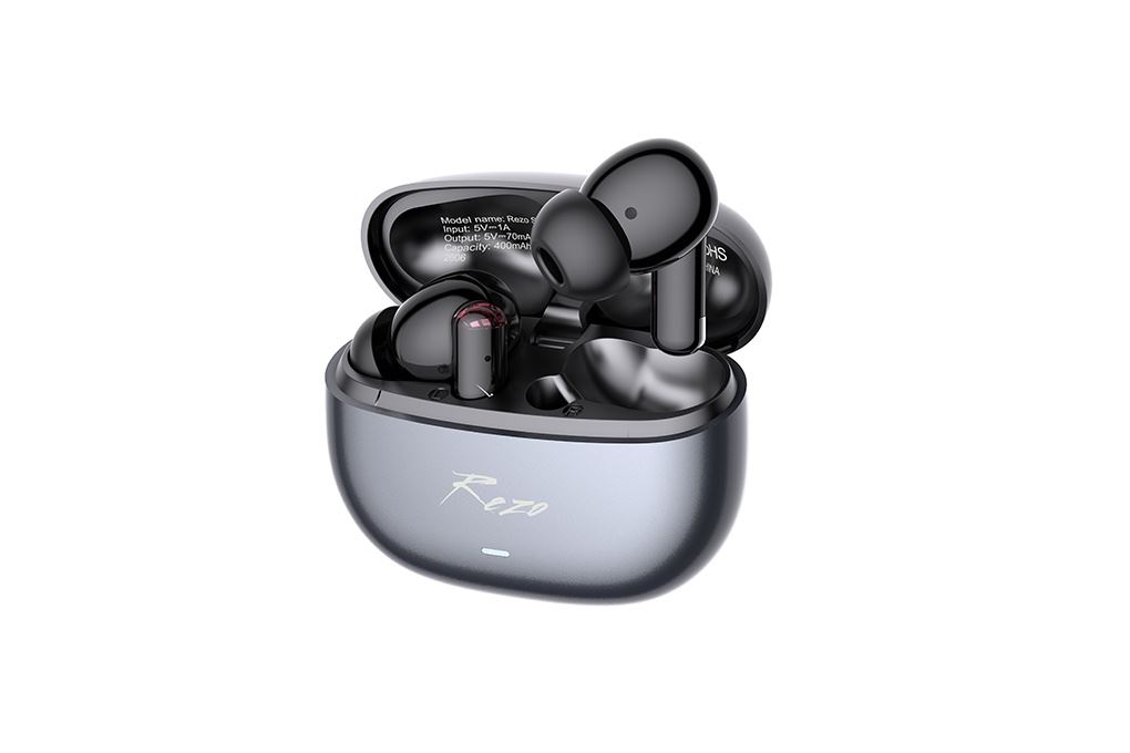 Tai nghe Bluetooth True Wireless Rezo Glide Buds Sound Live Màu Đen