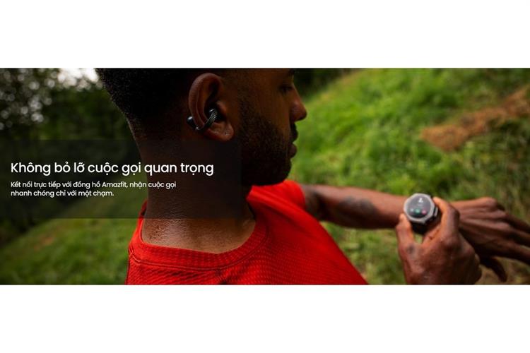 Tai nghe Bluetooth Open-Ear OWS Amazfit A2427 UP Màu Đen