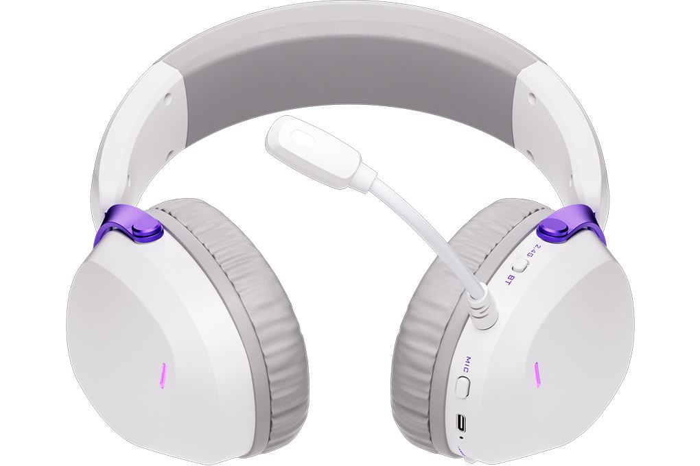Tai nghe Bluetooth Chụp Tai Gaming AKKO GH300 Màu Trắng