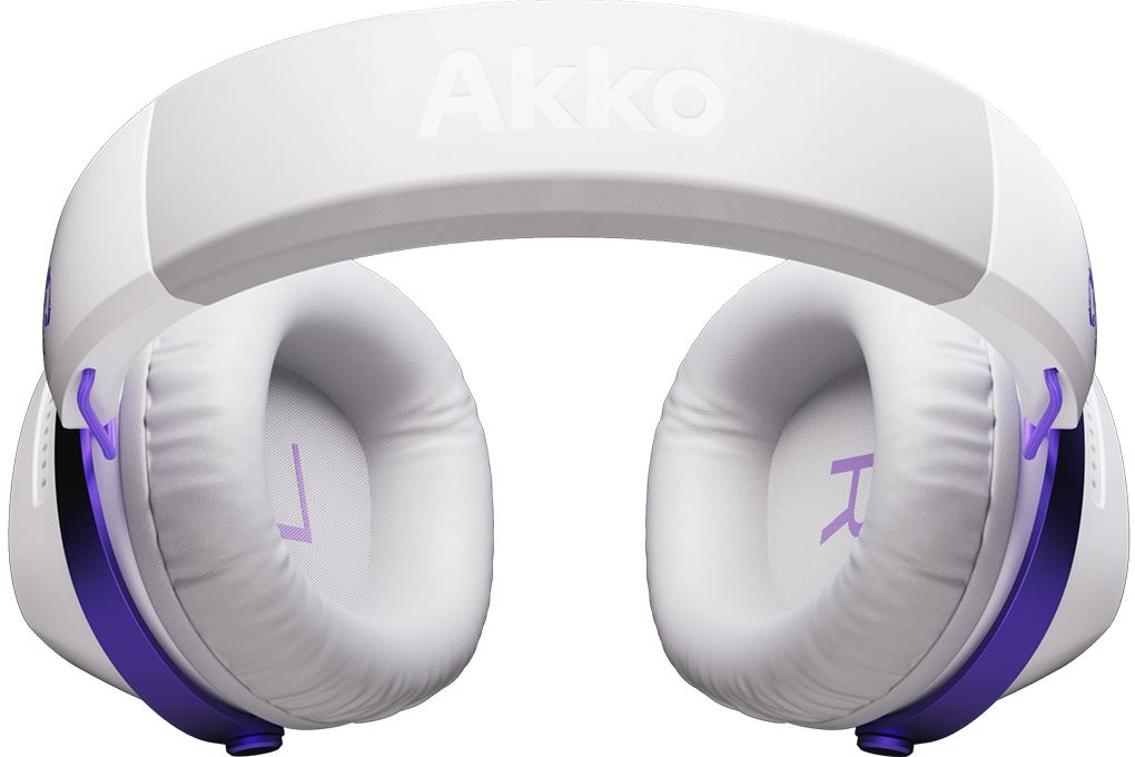 Tai nghe Bluetooth Chụp Tai Gaming AKKO GH300 Màu Trắng