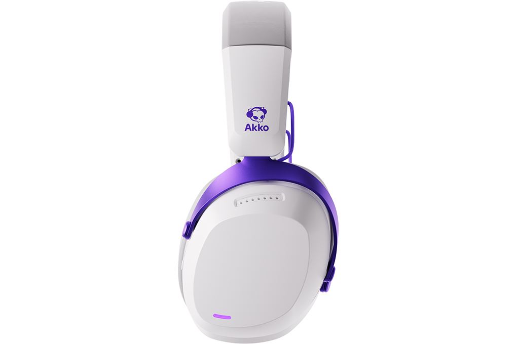 Tai nghe Bluetooth Chụp Tai Gaming AKKO GH300 Màu Trắng