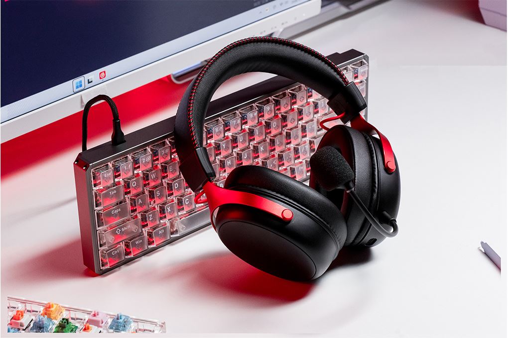 Tai nghe Bluetooth Chụp Tai Gaming AKKO Verge S9 Ultra Màu Đen