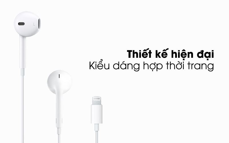 Thiết kế trẻ trung - Tai nghe Có Dây Apple MMTN2
