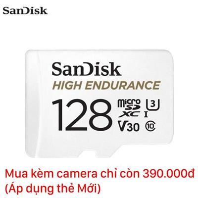 Thẻ nhớ chuyên Camera Sandisk MicroSD 128GB class 10_U3