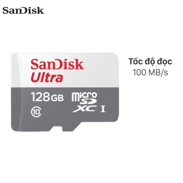 Thẻ nhớ Sandisk MicroSD 128GB class 10_U1
