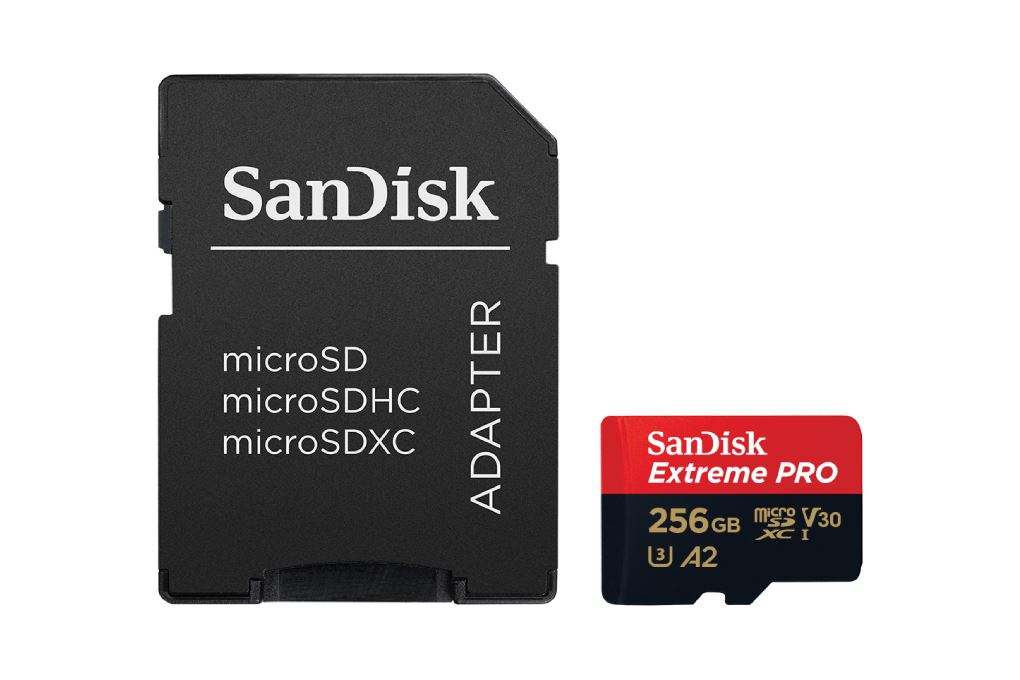 Thẻ nhớ Sandisk MicroSD 256GB Extreme Pro class 10_U3 Màu Đen - Đỏ