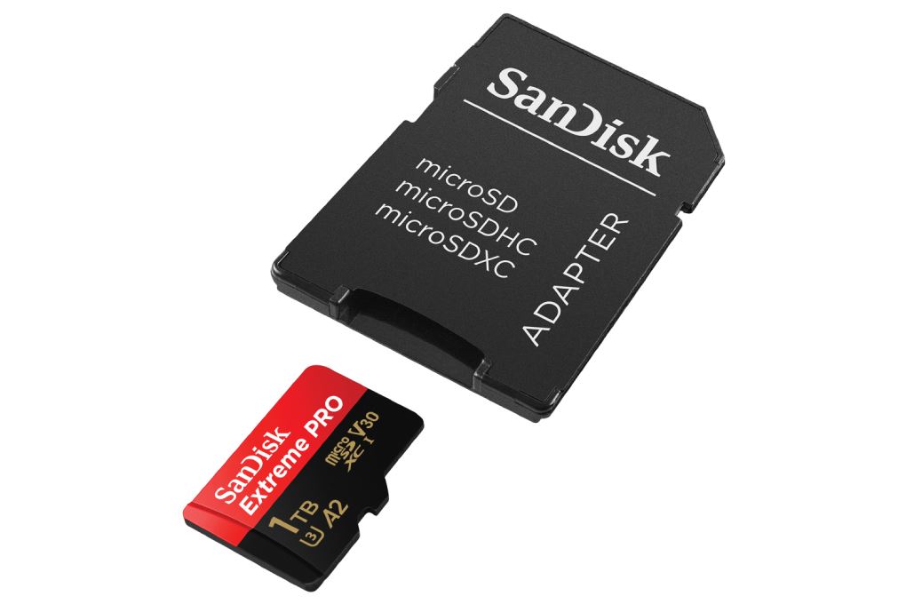 Thẻ nhớ Sandisk MicroSD 1TB Extreme Pro class 10_U3 Màu Đen - Đỏ