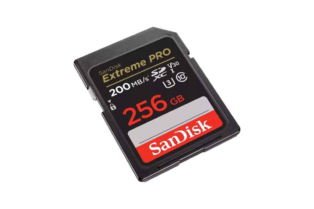 Thẻ nhớ Sandisk SDHC 256GB Extreme Pro class 10_U3 Màu Đen - Đỏ