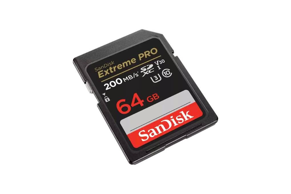 Thẻ nhớ Sandisk SDHC 64GB Extreme Pro class 10_U3 Màu Đen - Đỏ