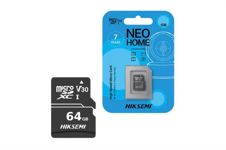 Thẻ nhớ HIKSEMI MicroSD 64GB Class 10_U1 Màu Đen