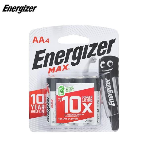 Pin AA 4 viên Energizer Max E91BP4
