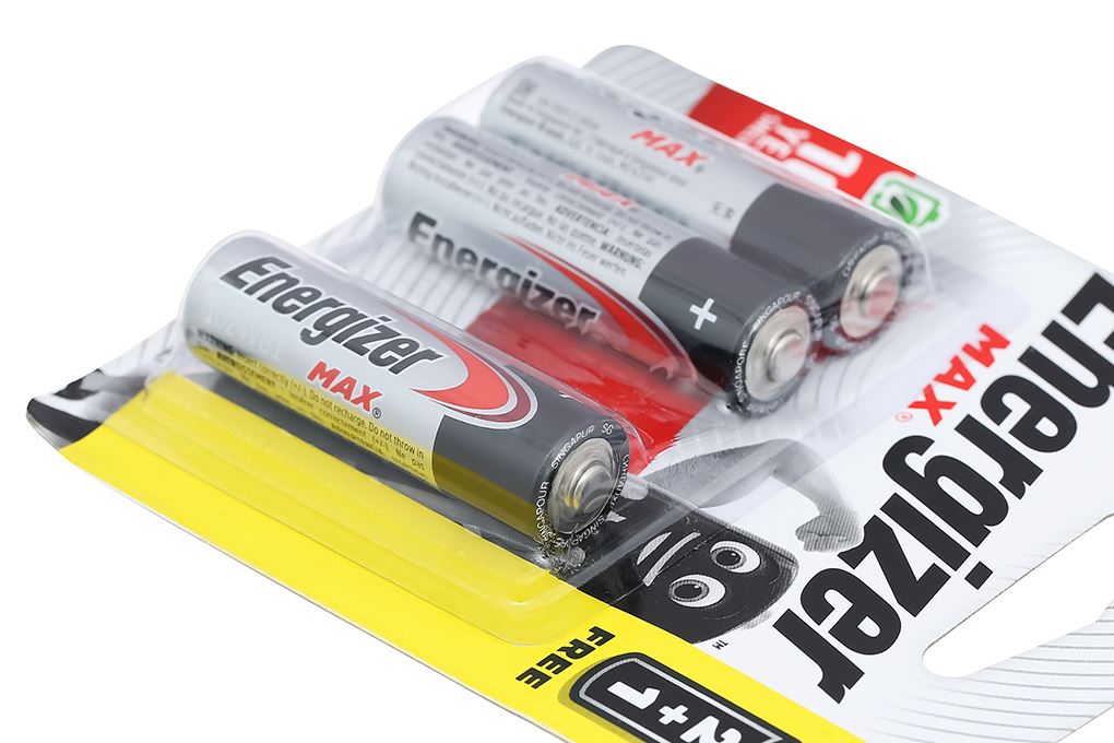 Pin AA 3 viên Energizer Max E91BP2+1 Màu Trắng - Đen