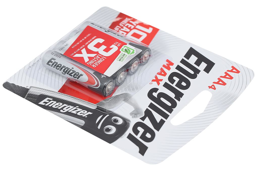 Pin AAA 4 viên Energizer Max E92BP4 - 3