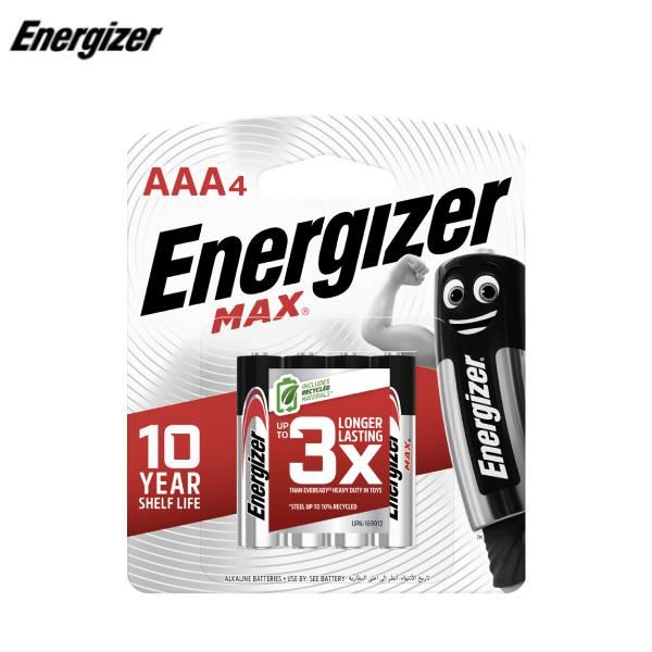 Pin AAA 4 viên Energizer Max E92BP4